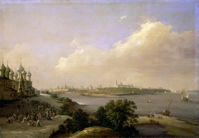 View of Yaroslavl, Russia, 1860 by Nikanor Grigor